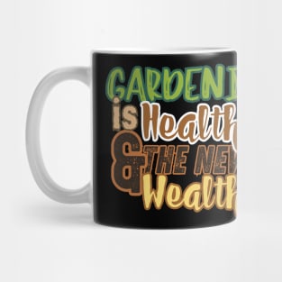 Gardening t-shirt Mug